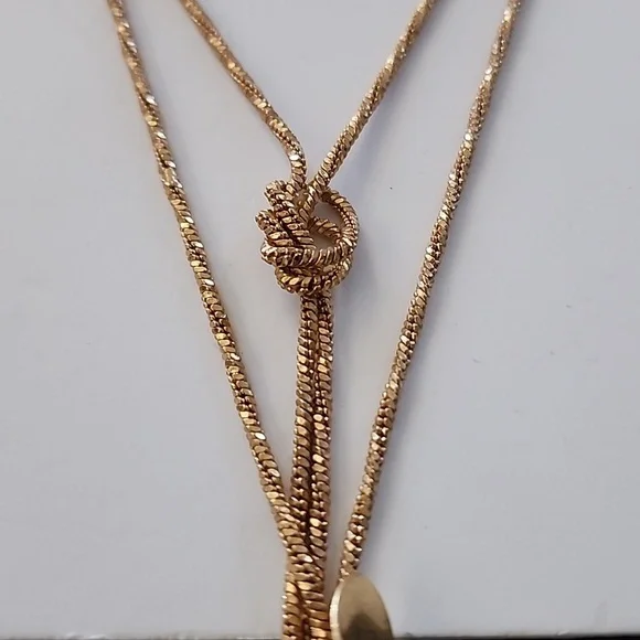 Elegant Gold Necklace by Zara - Picture 8 of 11